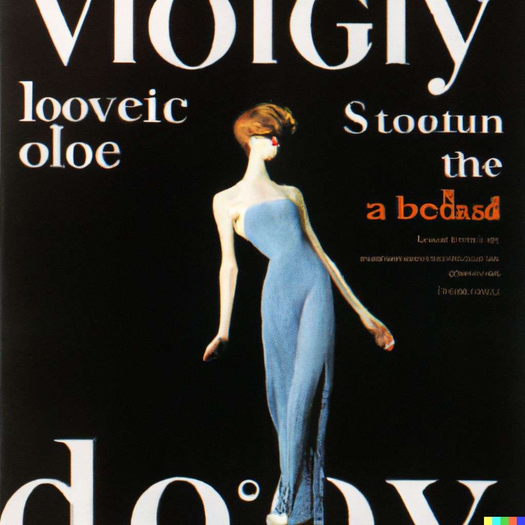 the discovery of gravity, front cover of Vogue, 2000